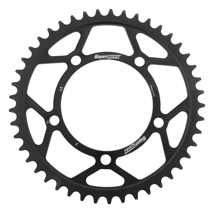 Supersprox Rear Sprocket Steel 45T-525 Blk Bmw