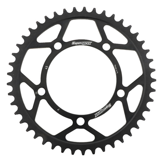 Supersprox Rear Sprocket Steel 45T-525 Blk Bmw