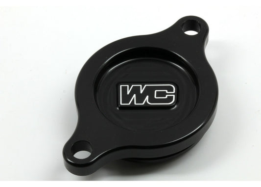 Works Oil Filter Cover Black Suz