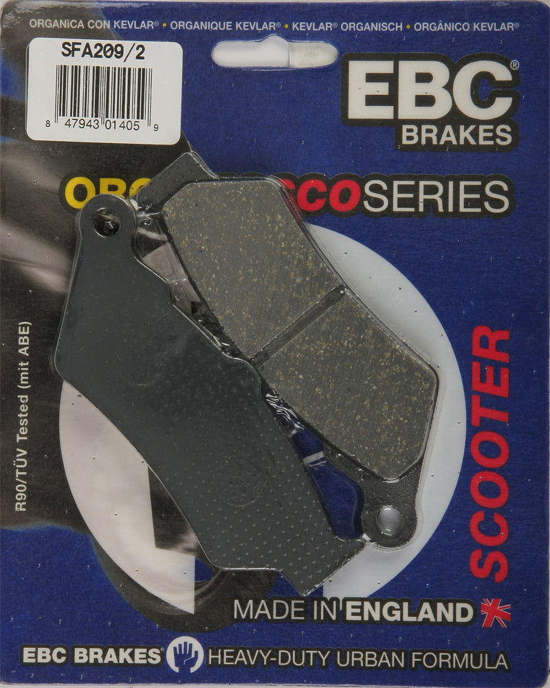 Ebc Brake Pads Sfa209/2 Organic