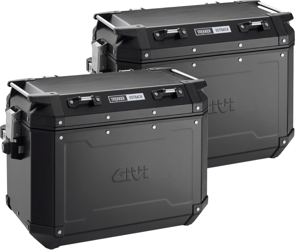 Givi Obkn48B Outback Side Cases L&R 48 Liter Black