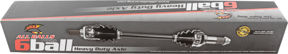 All Balls 6 Ball Heavy Duty Axle Rear • #531-0563
