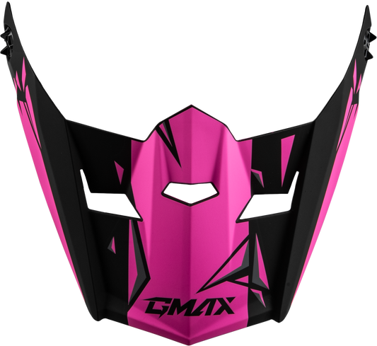 Gmax MX-46Y UNSTABLE VISOR BLACK/PINK YS-YL - Youth