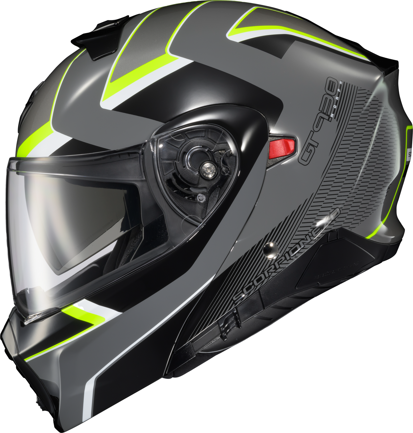 Scorpion Exo Exo-Gt930 Transformer Helmet Morph Grey/Hi-Viz Lg