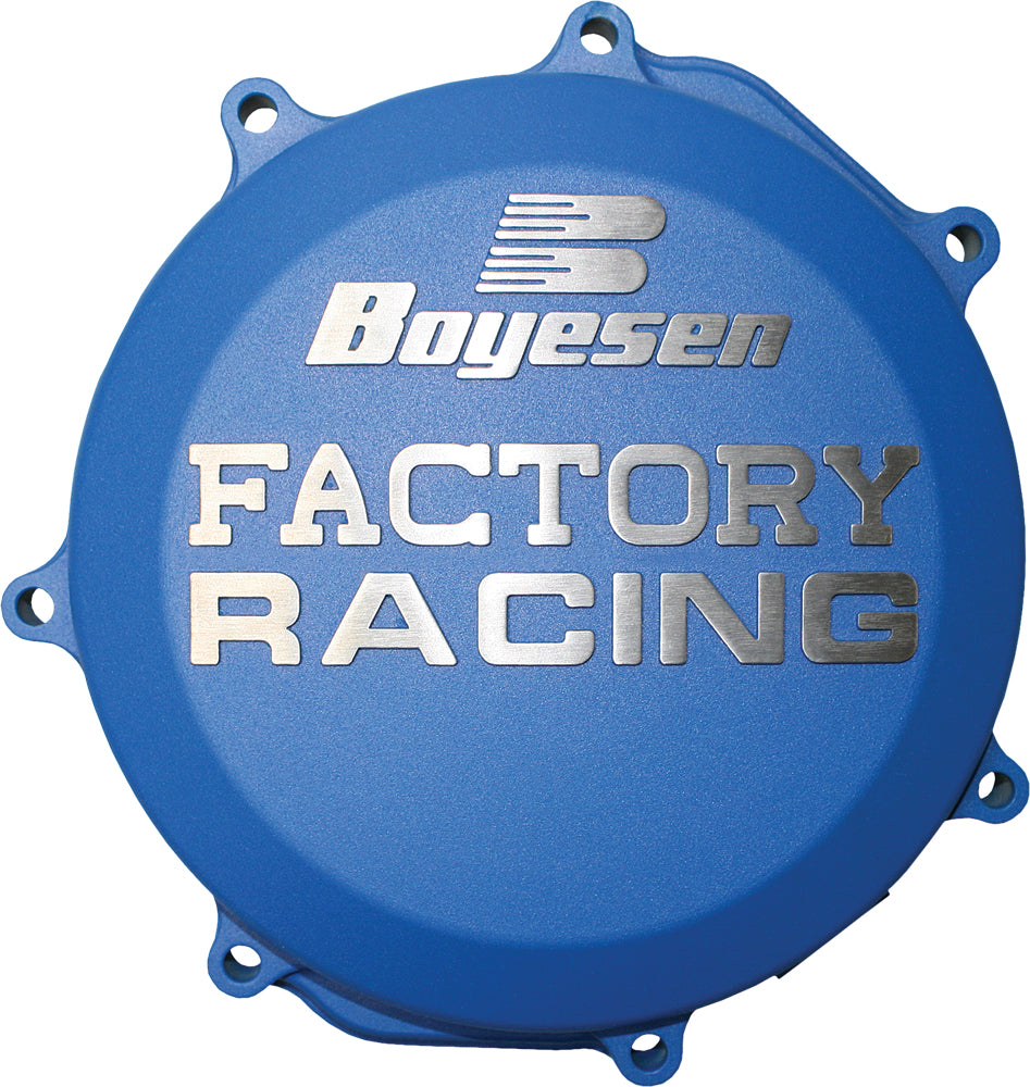 Boyesen Factory Racing Clutch Cover Blue • #59-7230L