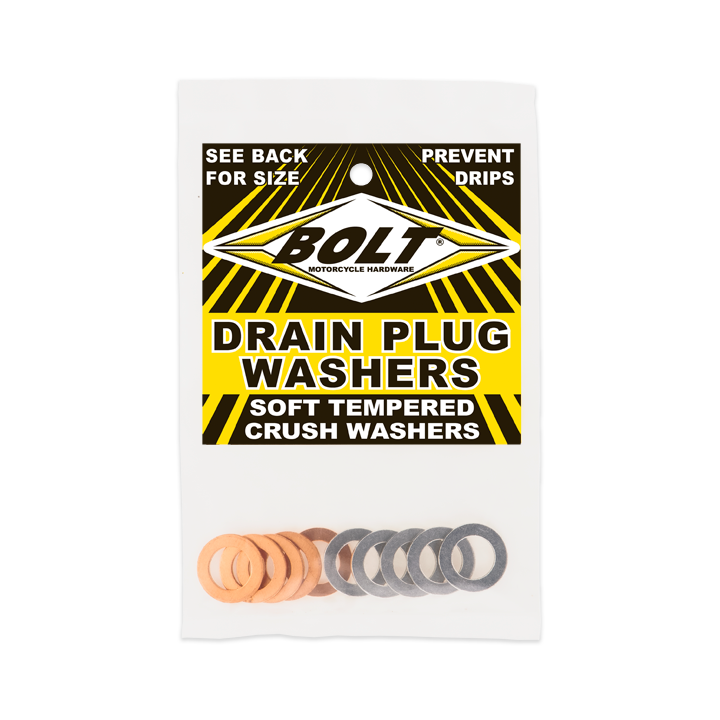 Bolt Crush Washers 12X20Mm 10/Pk 5 Aluminum & 5 Copper