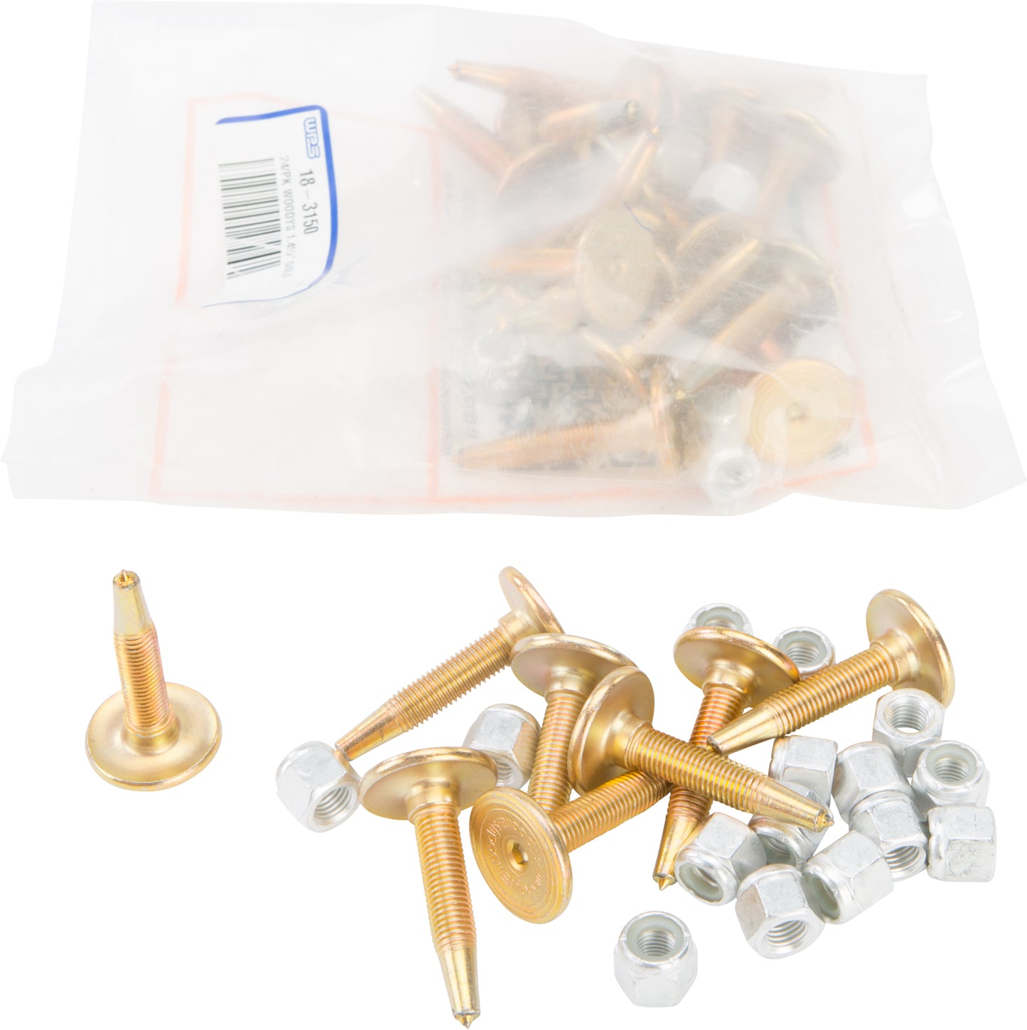 Woodys Gold Digger Carbide Studs 1.450" 24/Pk