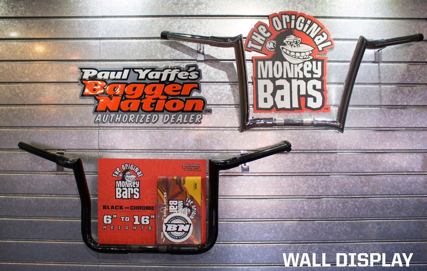 Baggernation Monkey Bar Display