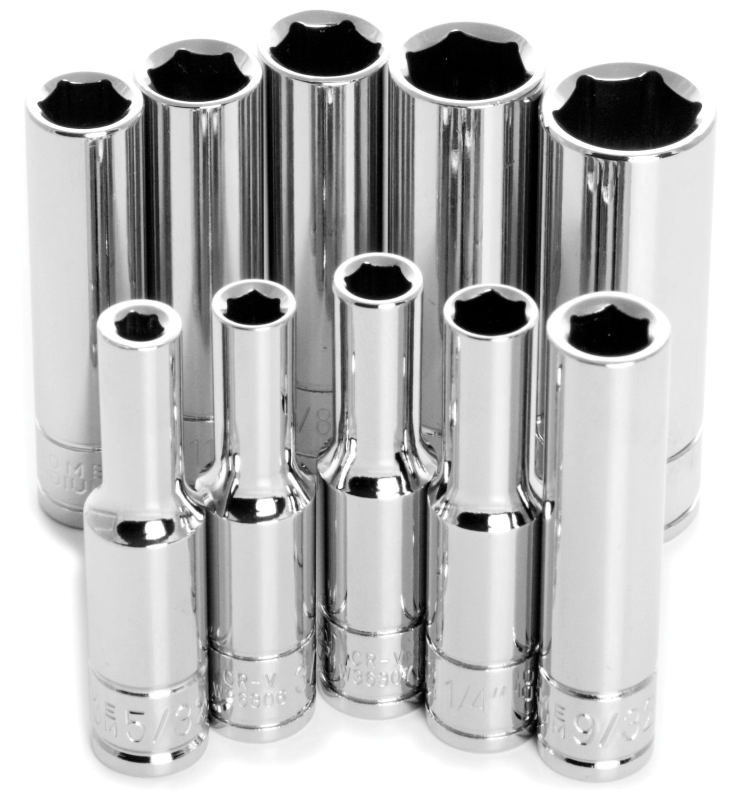 Performance Tool 1/4" SAE Socket Set