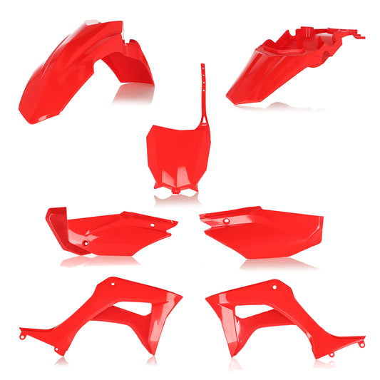 Acerbis Full Plastic Kit Hon Red