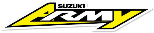 D-Cor Suzuki Army 4" Decal