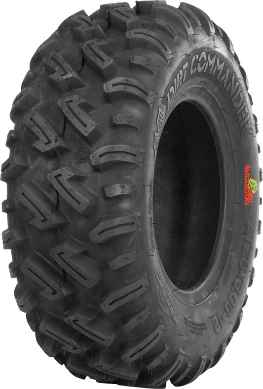 Gbc Tire Dirt Commander Front 25X8-12 Bias Lr480Lbs