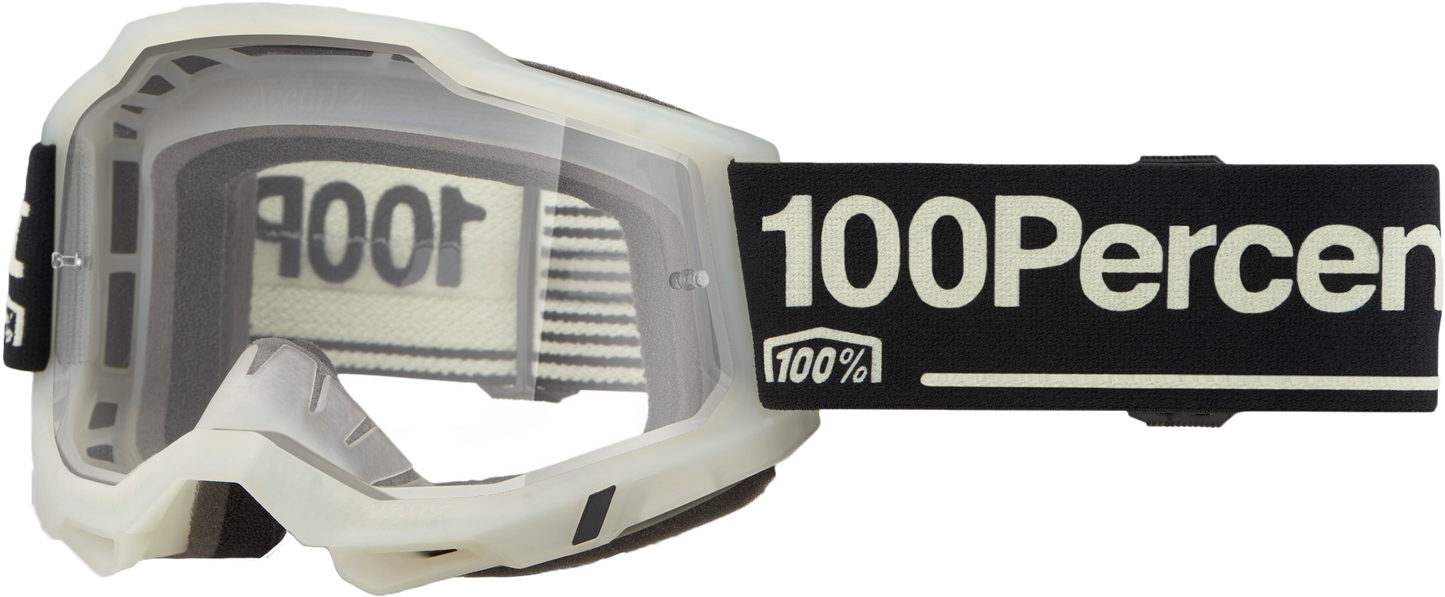 100-Percent Accuri 2 Goggle Glow Clear Lens