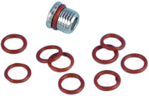 James Gaskets Gasket Oring Drain Plug Dyna Softail Touring 10/Pk 11324