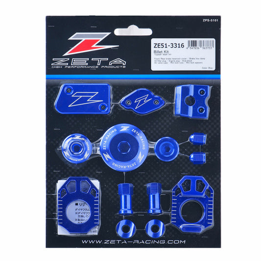 Zeta Billet Kit Yam Blue • #634-8258