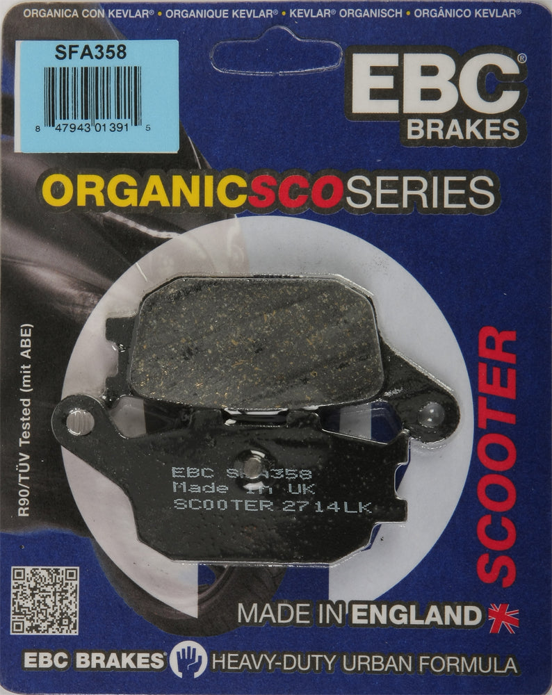 Ebc Brake Pads Sfa358 Organic