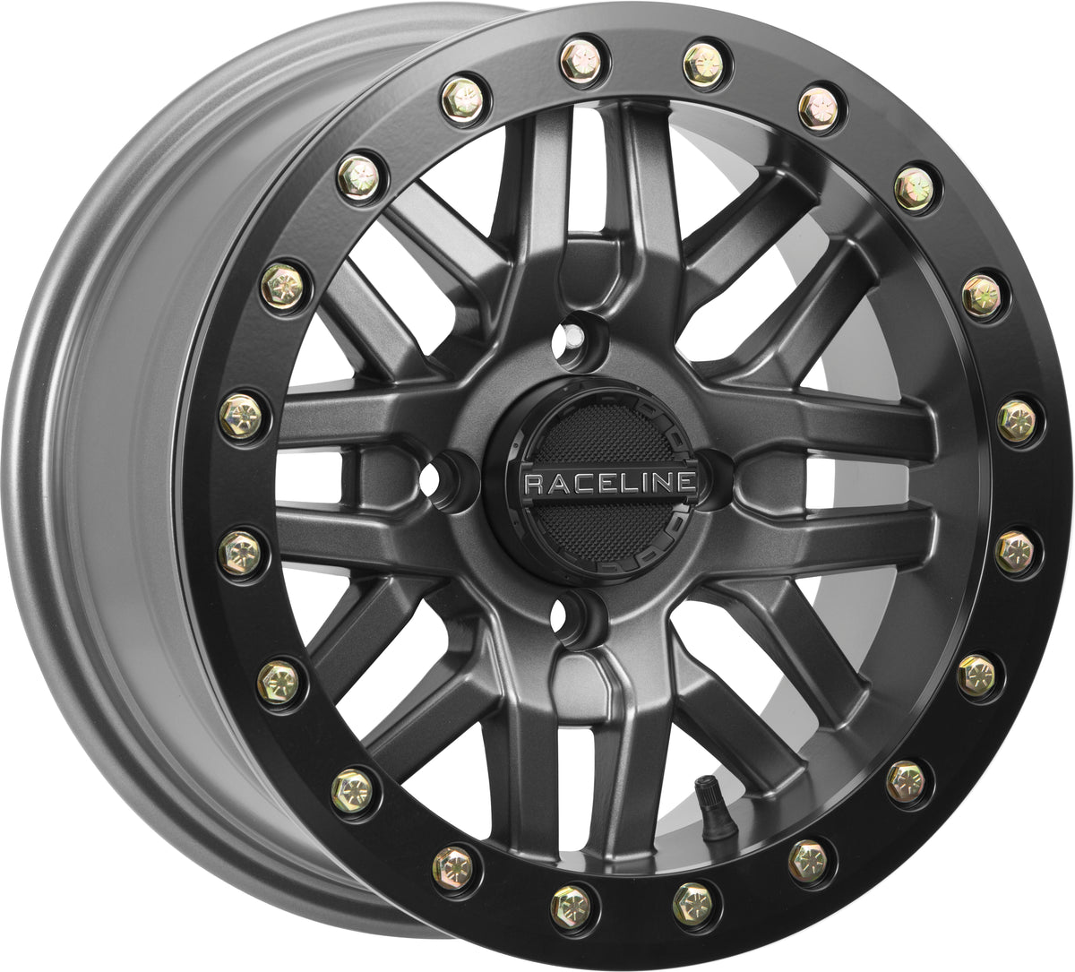 Raceline Ryno Bdlk Wheel 15X7 4/137 5+2 (+10Mm) Gunmetal