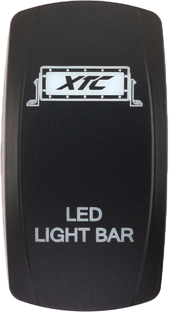 Xtc Power Products Dash Switch Rocker Face Led Light Bar