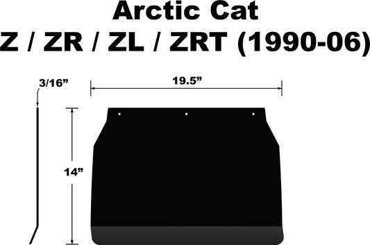 Pdp Snowflap  Arctic Cat Zr/Zl/Zrt