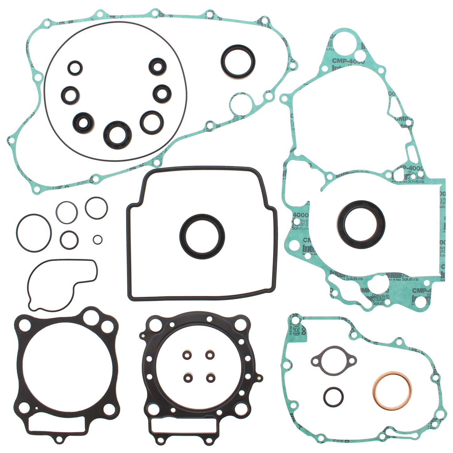 Vertex Complete Gasket Set With Oil Seals • #681-1278