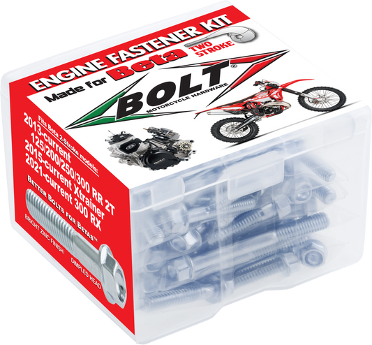 Bolt Engine Fastener Kit Beta 2-Stk 125-300