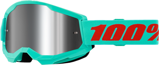 100-Percent Strata 2 Goggle Maupiti Mirror Silver Lens