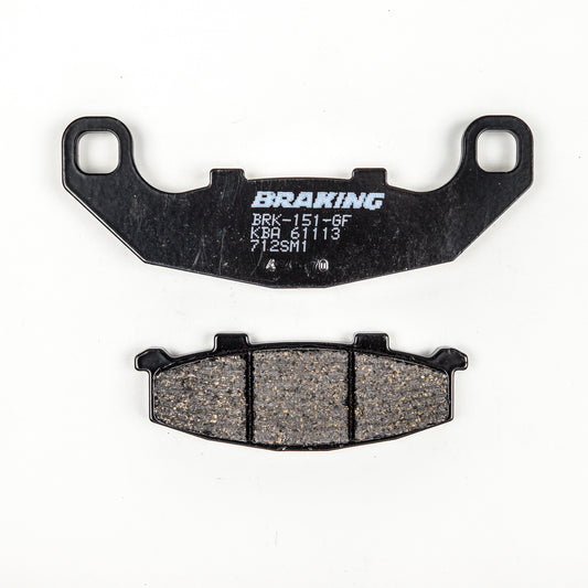 Braking Brake Pad Set Semi-Metallic • #31-712S