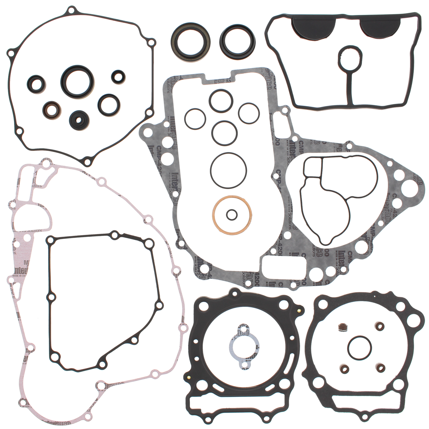 Vertex Complete Gasket Set With Oil Seals • #681-1595