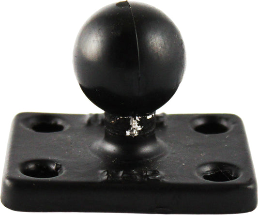 Ram Rectangle Base W/1" Ball 1.5"X2"