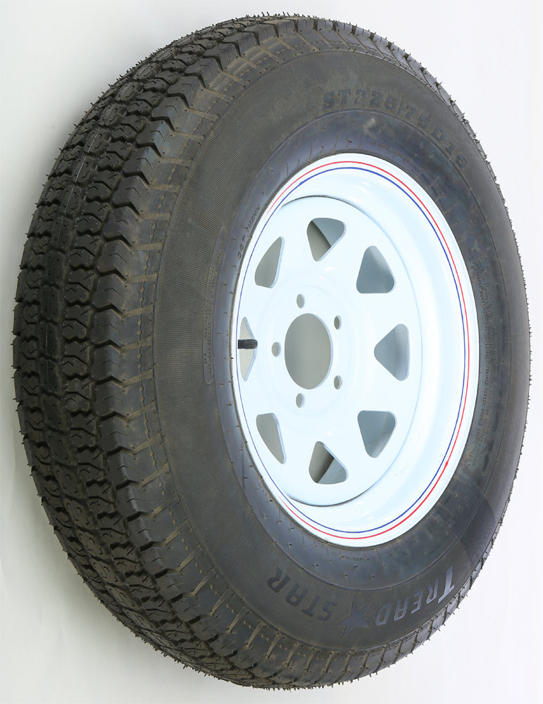 Awc Trailer Tire And Wheel Assembly White • #58-8168