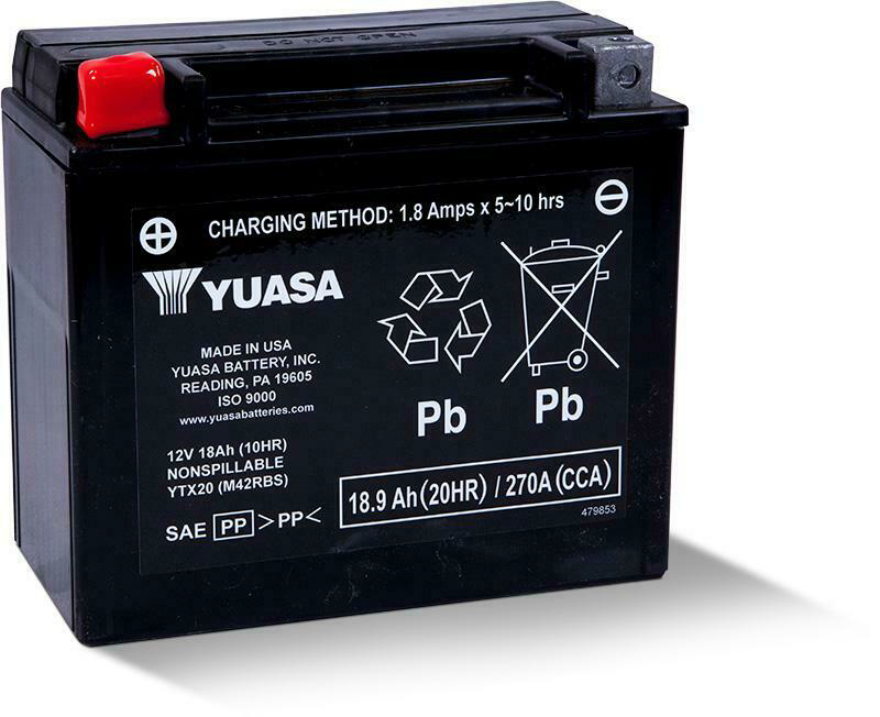 Yuasa YTX Battery Sealed Factory Activated