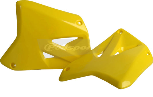 Polisport Radiator Shroud Yellow • #64-4234