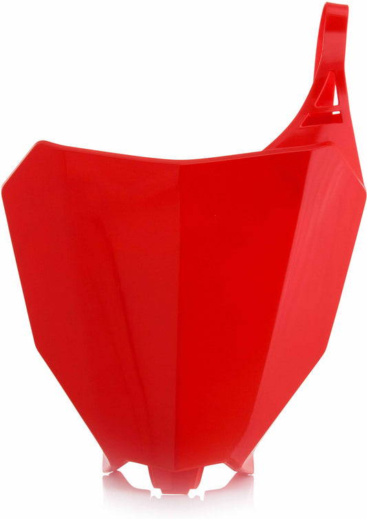 Acerbis Front Number Plate Red • #26306-80227