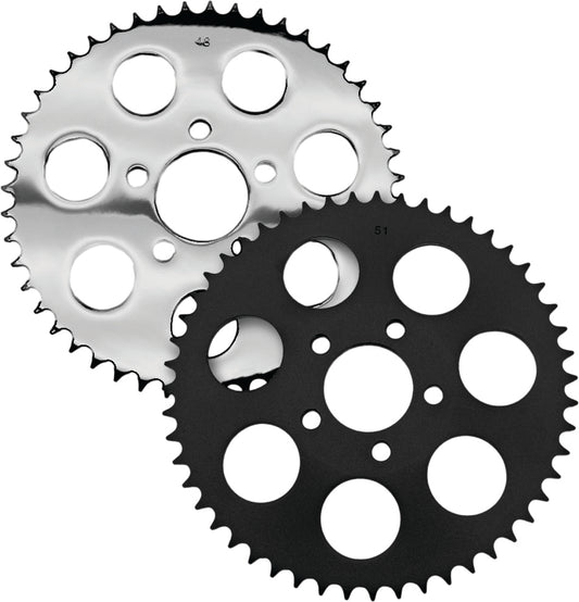 Harddrive Chrome Rear Sprocket 48T Big Twin 00-13