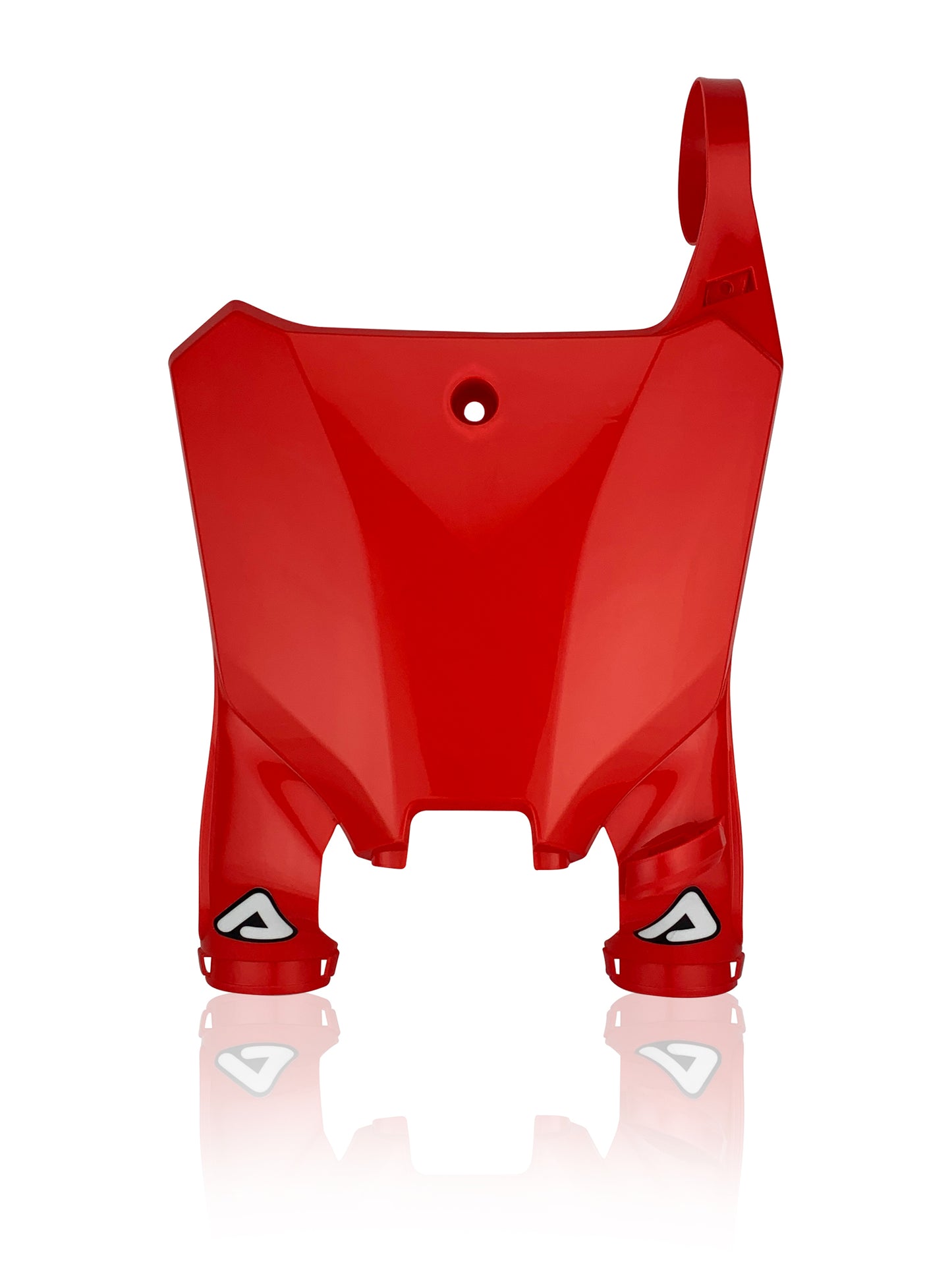Acerbis Raptor Front Number Plate Red Hon