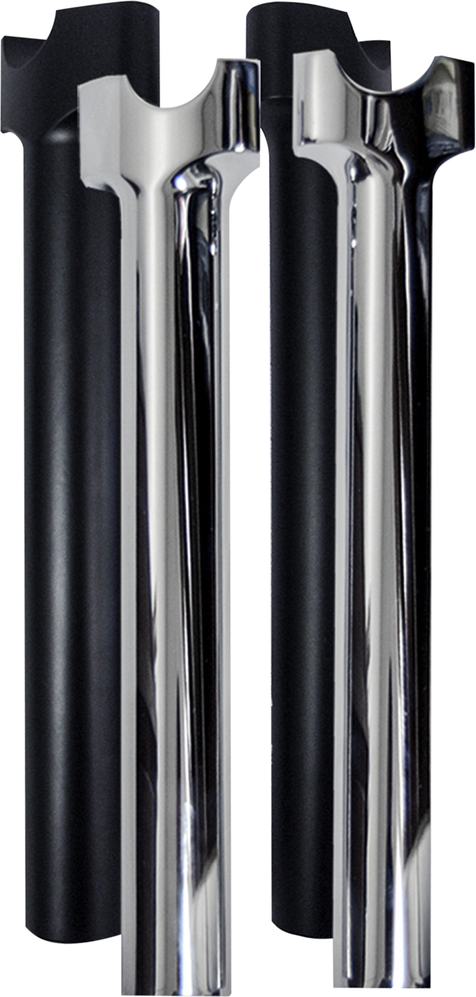 Wild 1 Chubby 9.5" Straight Risers Black