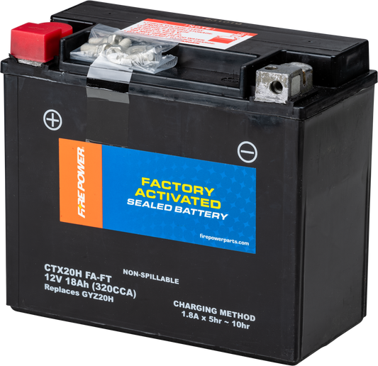 Fire Power Battery Ctx20H (Fa) Ft Sealed Factory Activated