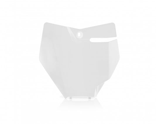 Acerbis Front Number Plate White • #26859-50002