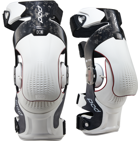 Pod K8 3.0 Knee Brace Carbon (Pr) Carbon/White 2X