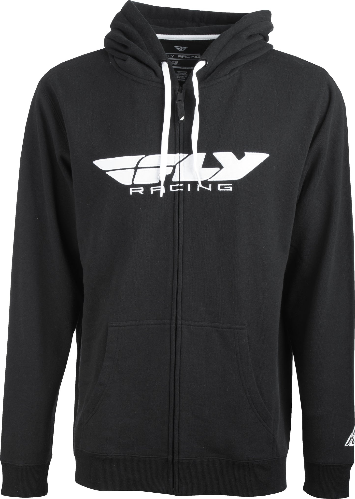 Fly Racing Fly Corporate Zip Up Hoodie Black Md