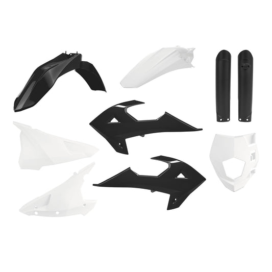 Polisport Enduro Full Kit Black/White Gas