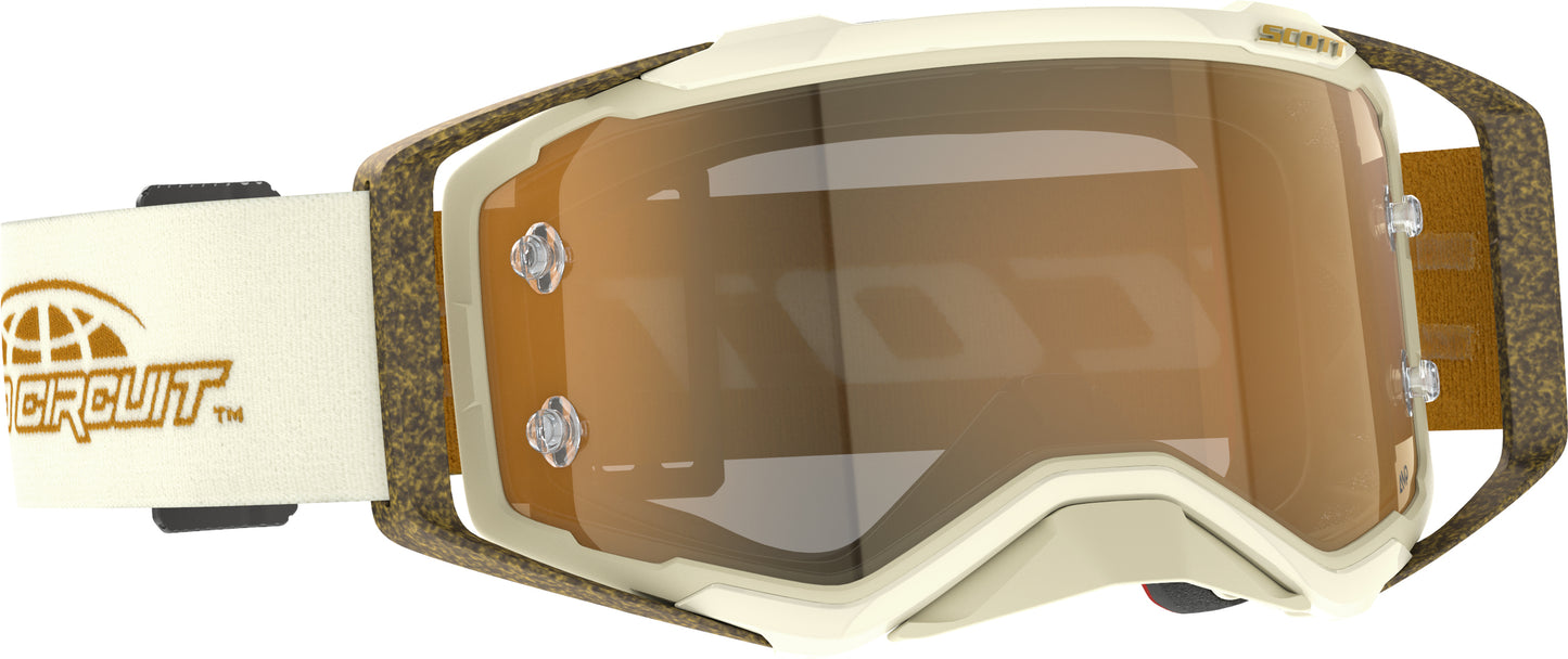 Scott Prospect Pro Circuit Goggle Beige/Wht/Br Amp Gld Cr Wrks