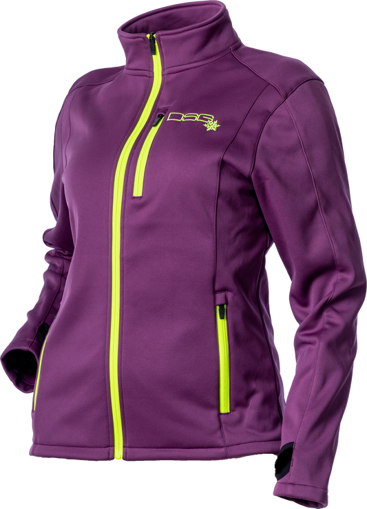 Dsg Performance Fleece Zip Up Deep Amethyst 4X