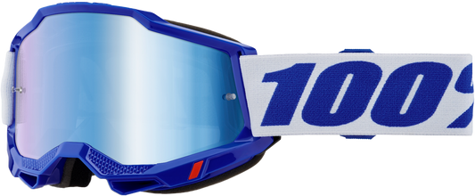 100-Percent Accuri 2 Goggle Blue W/Blue Mirror Lens