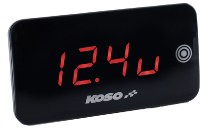 Koso Super Slim Touch Screen Volt & Temp Gauge