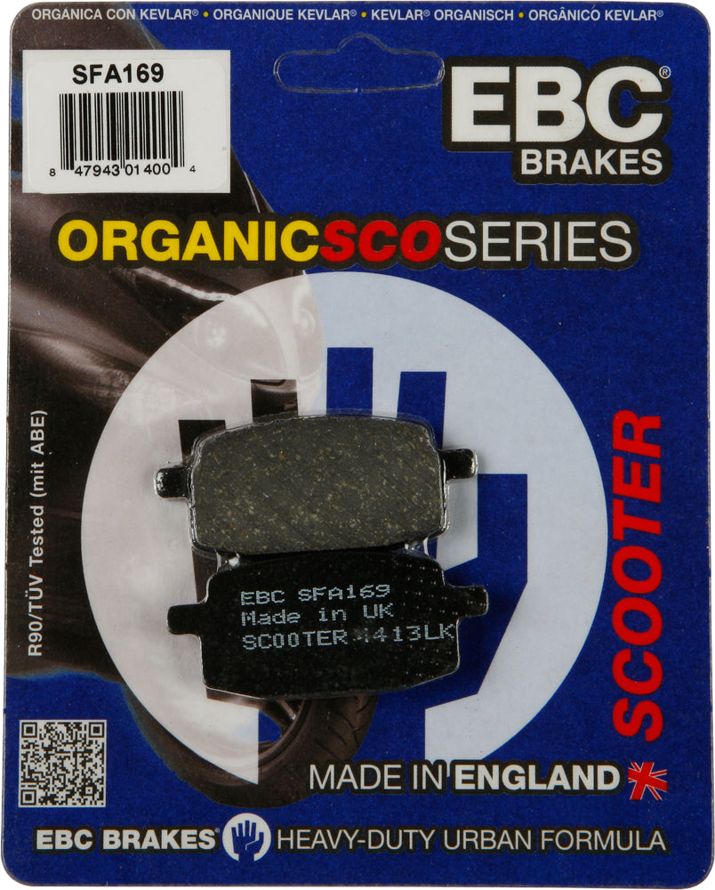 Ebc Brake Pads Sfa169 Organic