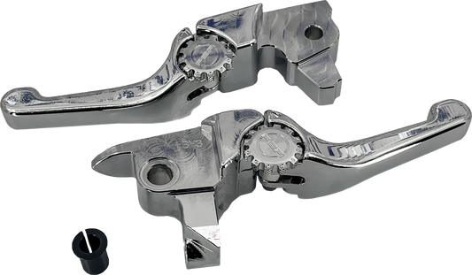 Psr Anthem Shorty Lever Set Chrome 17-20 Flt / Hyd Clutch