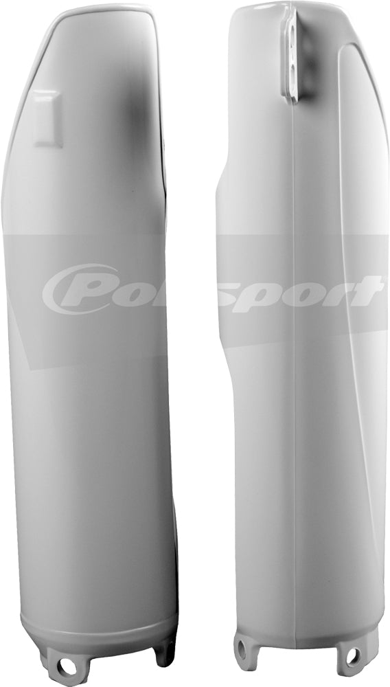 Polisport Fork Guards White • #64-03980