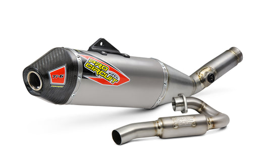 Pro Circuit P/C Ti-6 Exhaust System W/Carbon Cap