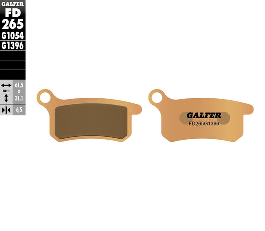 Galfer Brake Pads Sintered Fd265G1396